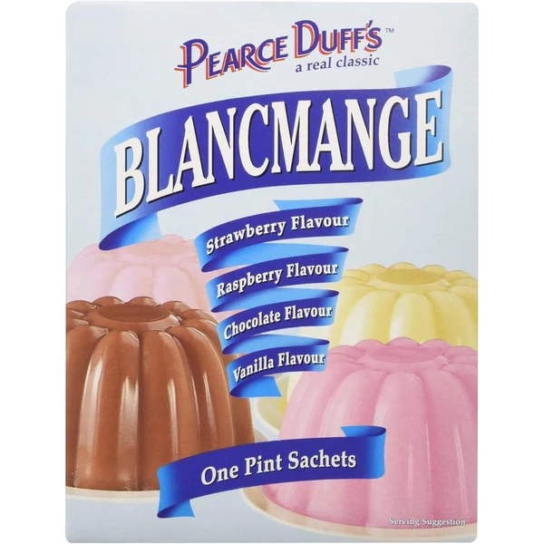 Pearce Duff's four flavour blancmange powder pack 146g